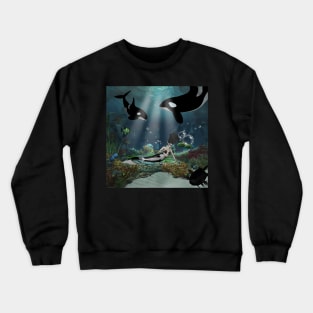 Wonderful mermaid Crewneck Sweatshirt